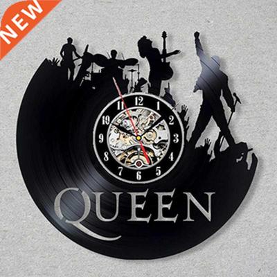 Queen Rock Band Wall Clock Modern Design Music Theme Classic