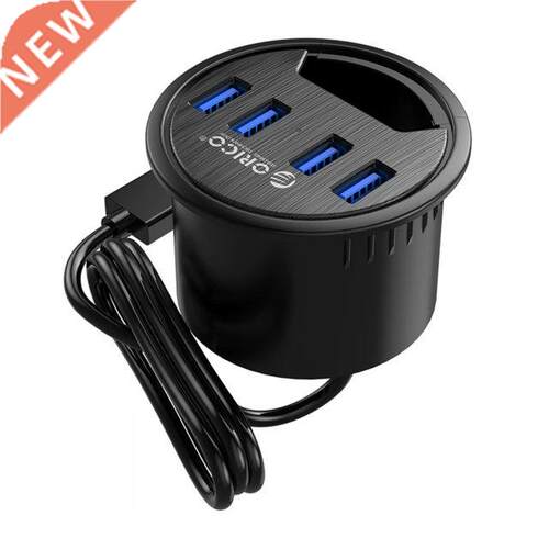 USB HUB USB3.0 Mount In Desk Multi USB 3.0 Splitter 5Gbps Hi