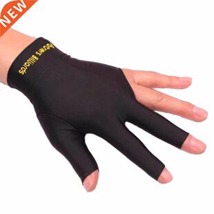 Cue Po Shooters Open Fingers Glove Billiard Gloves Snook