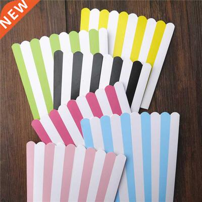 12pcs Popcorn box colorful chevron stripes dot Gold Gift Box