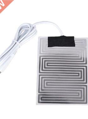 3.7V~5V Carbon Fiber Heating Pad Hand Warmer USB Heating