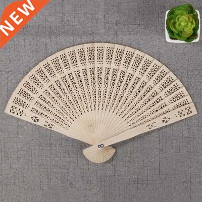 Engraved Wood Fding Hand Fan Wooden Fd Fans Wedding Part
