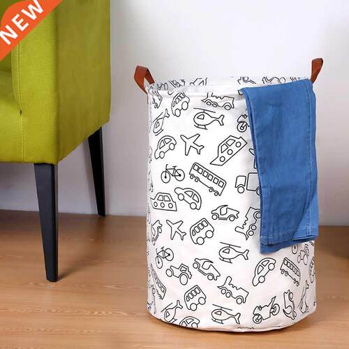 Foldable Linen Laundry Basket Large Capacity Laundry Hamper