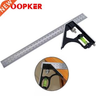 00mm combination metal square ruler 45/90 degree horizontal