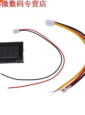 Voltmeter Amperemeter Voltmeter Panel Meter LED Blauw + Rood