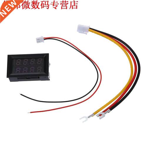 Voltmeter Amperemeter Voltmeter Panel Meter LED Blauw + Rood