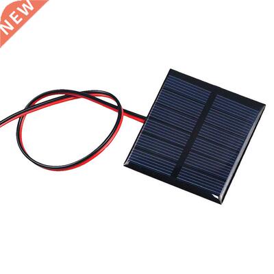 1PCS 3V 150mA 0.45W Solar Panel With 30CM Wire Mini Solar Sy