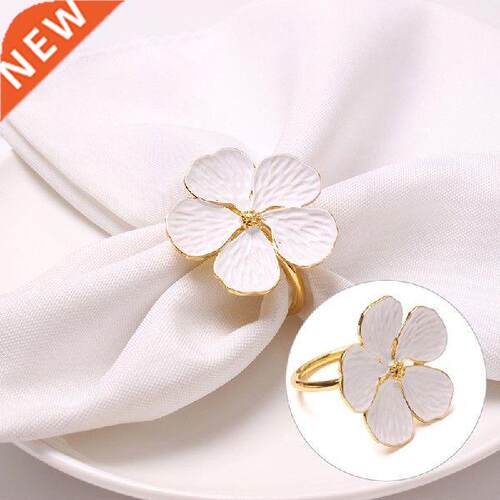 1pc Wedding Simple Plum Napkin Napkin 5 Petals Lucky Flower
