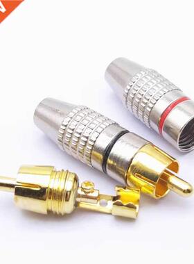 8pcs/lot 270RCA Solderless Plug RCA Terminal Coaxial Cable P