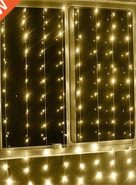 24V 300LEDs 3x3 meters LED Icicle Curtain String Lights
