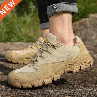 Outdoor Men Hiking Shoes Waterproof Breathable Tactical Comb