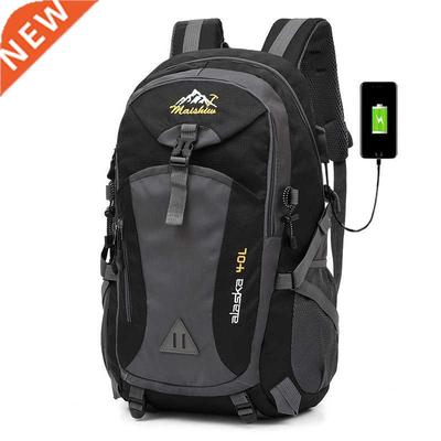 Weysfor 40L Waterproof Men Backpack Travel Pack Sports Bag P