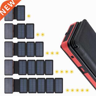Foldable Solar Power Bank 20000mAh Waterproof Powerbank with