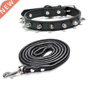 Harp Spiked Studded Leather Dog Collars Pu For Small Medium