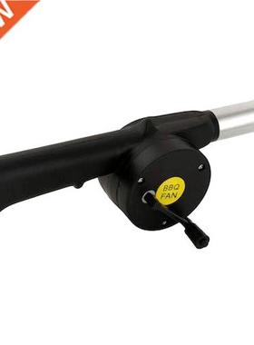BBQ Starter Blower Wnd Barbecue Grll Fre Hand Crank