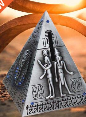 Metal Egyptian Pyramids Pharaoh Khufu Pyramids Figurine
