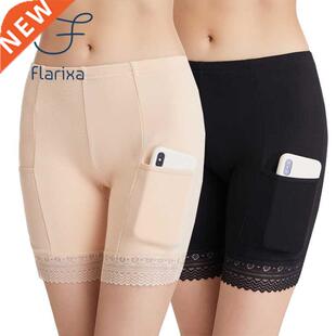 Flarixa Women's Safety Pants Seamless Lace Modal Box
