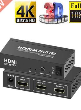 4K 1x2 HDMI Splitter Full HD 1080p HDMI Video Converter 1X2