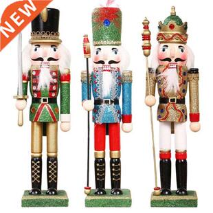 Christmas Nutcracker Soldier Ornaments Decoration Handcraft