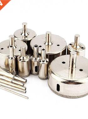 14pc Diamond Hole Saw Marble Drill Bit Set For Glass Tile Ce