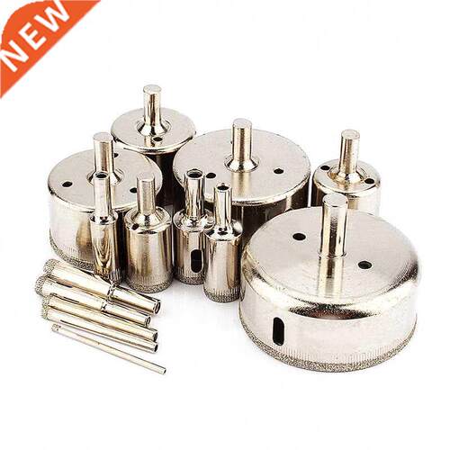14pc Diamond Hole Saw Marble Drill Bit Set For Glass Tile Ce