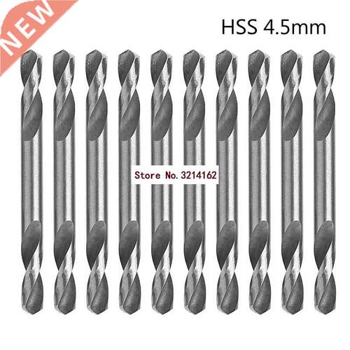 10Pcs 4.5mm HSS Ended Spiral Torsion Drill Tools Drills 07NO