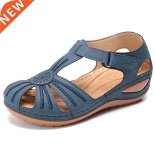 Women Sandals 2022 New Summer Shoes Woman Soft Bottom Wedges