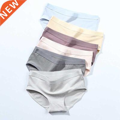 3Pac Cotton Panties Underwear Set Women Soild Color Panties