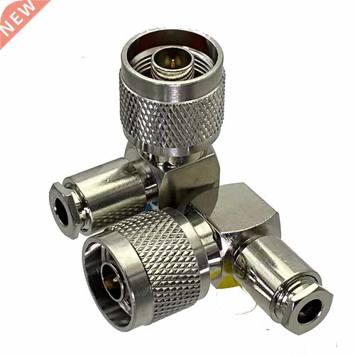 1Pcs Connector N Male plug Right angle Clamp RG58 RG142 LMR1