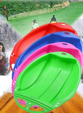 Outdoor Sports Plastic Skiing Boards Sled Grass Sand Board K