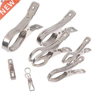 Pince à linge en acier inoxydable pince à v&ec