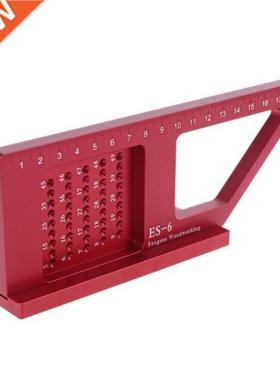 Woodworking T Square Marking Gauge 3D Hole Ruler Scriber Mit