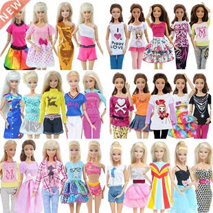 5 Pcs Fashion Daily Wear Casual Outfits Vest Shirt Skirt Pan