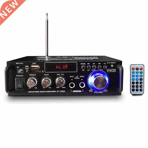 12V/220V BT-298A 2CH LCD Display Digital HIFI Audio Stereo P