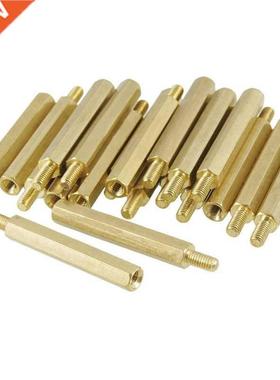 20 connectors for printed wiring board stand off brass, leng