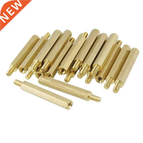 20 connectors for printed wiring board stand off brass, leng