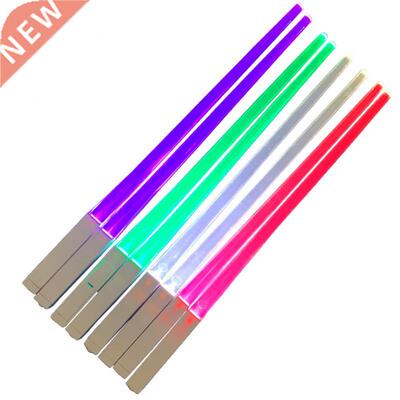 1 Pair Lightsaber Chopsticks LED Glowing Chopsticks