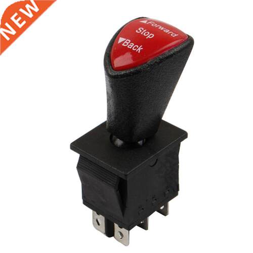 Forward-Stop-Back DPDT 6Pin Latching Slide Rocker Switch KCD