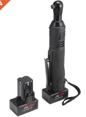 US Plug, 28V 2 Lithium Ion Battery Electric Ratchet Wrench