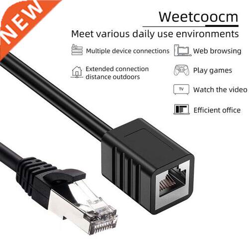 RJ45 CAT6 Ethernet Cable Flat UTP LAN Cable Extender 5m/8m/1