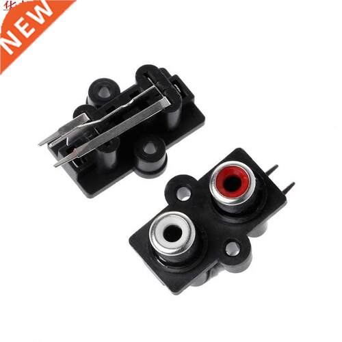 5 Pcs PCB Mount 2 Position Stereo Audio Video Jack RCA Femal