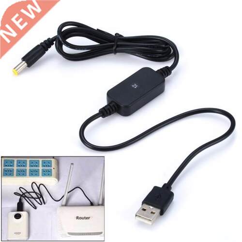 Mayitr DC-DC Converter Cable USB Male Connector 5V to 9V/12V