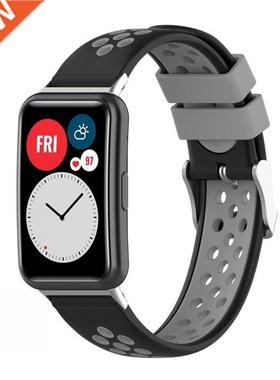 Silicone Band Wrist Strap For Huawei Watch Fit Strap SmartWa