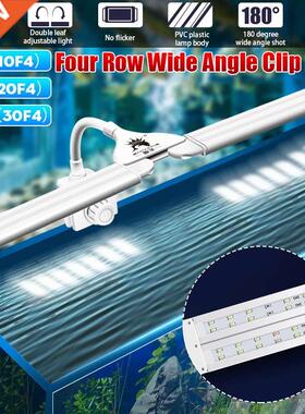 LED Aquarium Lig 4W 8W 12W Fish Tank Wide Angle Lamp