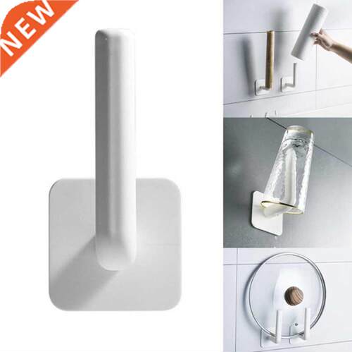 1 Pcs L-ape Punch-Free Hook Wall Mounted Cloth Hanger for