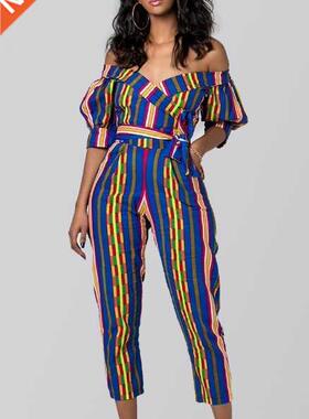 2019 new summer elegent fashion style african women printing