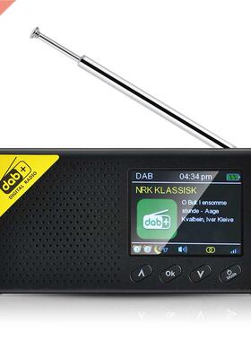 Portable Bluetooth Digital Radio DAB/DAB+ and FM Receiver Re