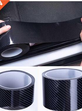 5D Carbon Fiber Nano Glue Car Sticker Protector Film Door Ed