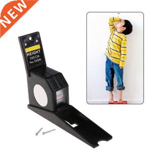 2M Body Height Rod Wall Mounted Height Meter Roll Ruler Grow