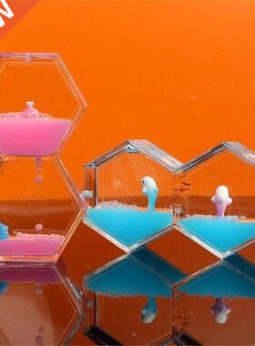 Oil Hourglass Smooth Surface Portable Two Rhombus Cute Oil